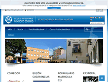Tablet Screenshot of almeria.safa.edu
